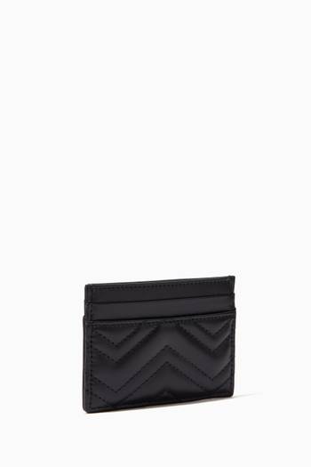 hover state of GG Marmont Card Holder in Leather