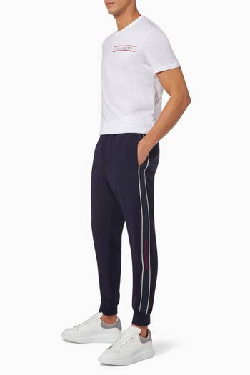hover state of Selvedge Tape Jogging Pants in Tech Viscose 