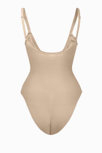 hover state of Seamless Sculpt Sculpting Bodysuit with Clasps