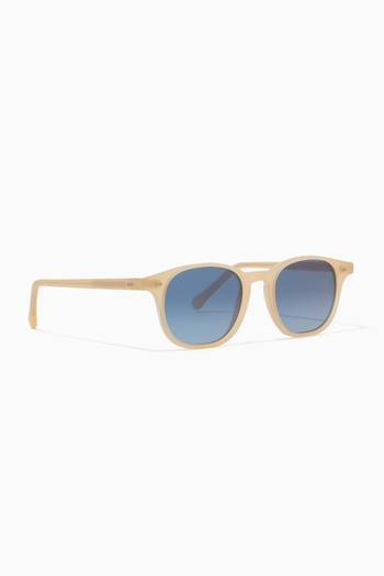 hover state of Fez Rectangle Sunglasses in Acetate  
