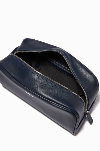 hover state of Award Wash Bag in Italian Leather     