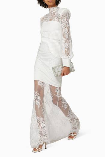 hover state of Tomorrow Lace Gown   
