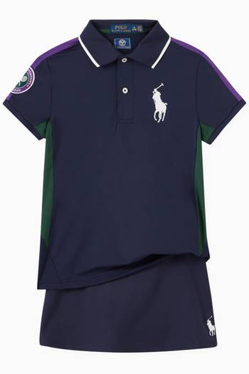 hover state of Wimbledon Ball Boy Polo Shirt in Jersey  