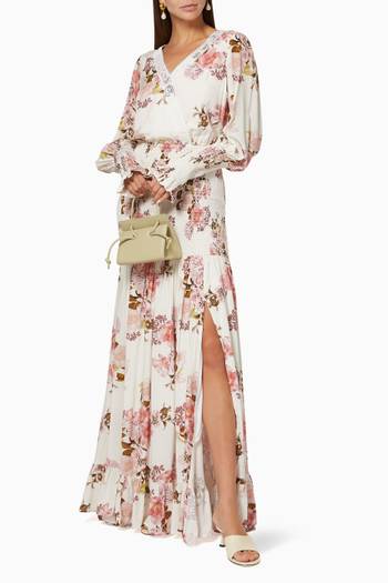 hover state of Jasper Maxi Dress in Cotton  