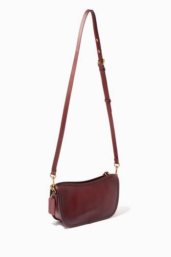 hover state of Swinger Bag in Leather    