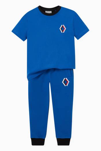 hover state of Rural Cross Sweatpants in Cotton Jersey     