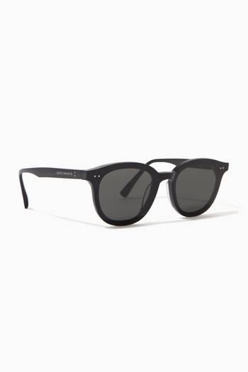 hover state of Lang-01 Round Sunglasses in Acetate  