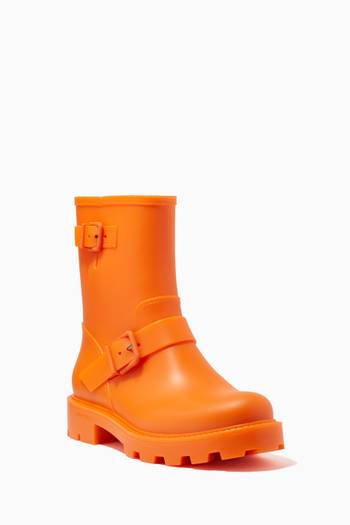 hover state of Yael Flat Rain Boots in Biodegradable Rubber   