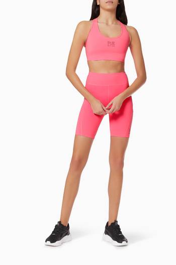 hover state of Half Time Sports Bra in Bamboo-viscose   