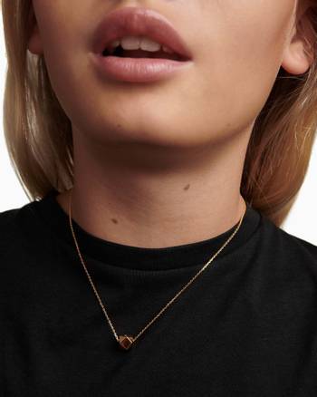 hover state of Bambina Necklace in 18kt Gold Plated Sterling Silver 