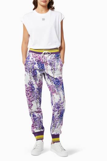 hover state of Wisteria Joggers in Technical Jersey 