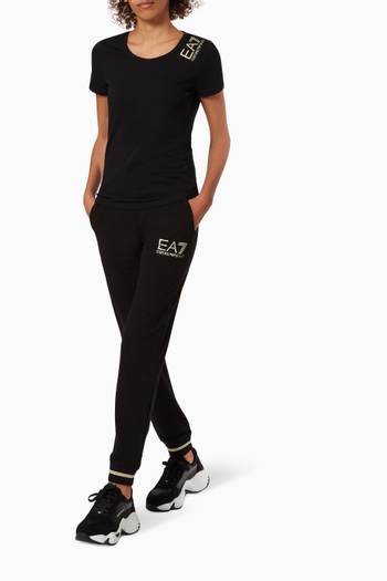 hover state of EA7 Train Core Joggers in Jersey    