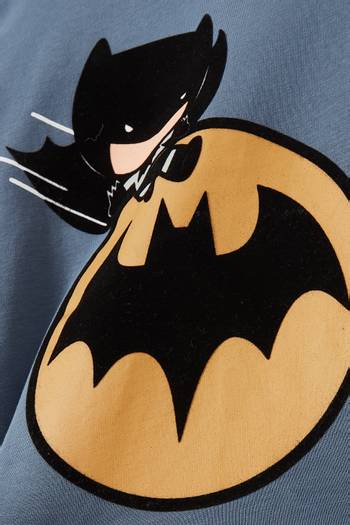 hover state of Batman Print T-shirt in Organic Cotton 