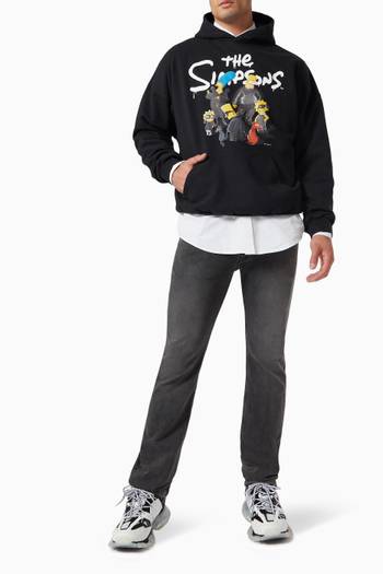 hover state of The Simpsons TM & © 20th Television Hoodie in Cotton Fleece     