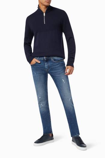 hover state of Long Sleeve Pullover in Knit    