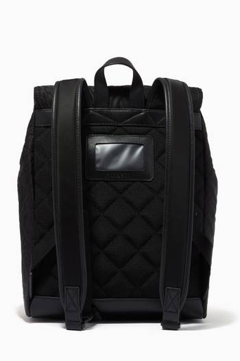 hover state of Monogram Backpack in Quilted ECONYL®  