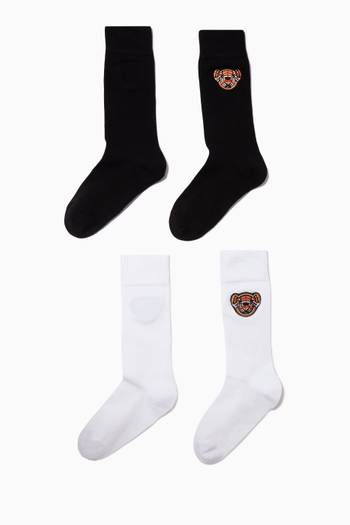 hover state of Thomas Bear Socks in Cotton, Set of 2