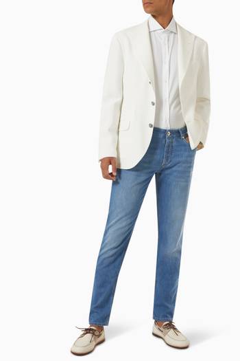hover state of Straight Leg Jeans in Denim 