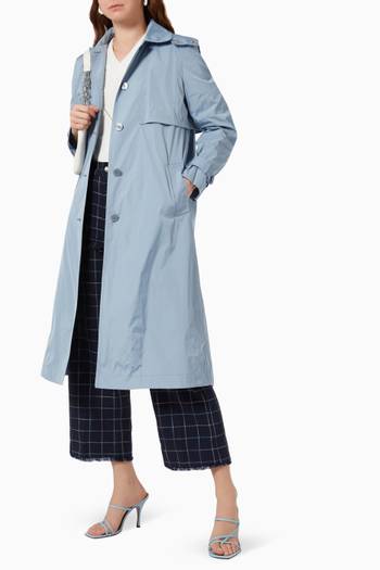 hover state of Tilly Trench Coat in Taffeta 