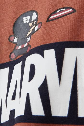hover state of Marvel T-shirt in Cotton Jersey  