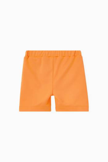 hover state of Side Logo Band Shorts in Cotton Blend