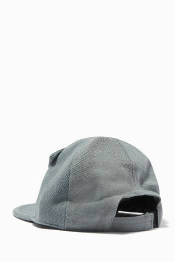 hover state of Lynx Print Cap in Cotton Blend  