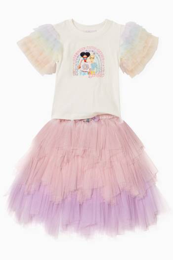 hover state of Barbie Tutu-gether Top in Cotton Jersey