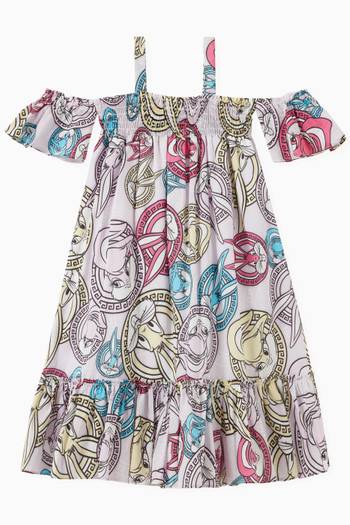 hover state of Looney Tunes Wide Strap Dress in Muslin