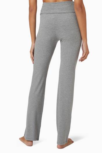 hover state of Soft Lounge Fold Over Pant 