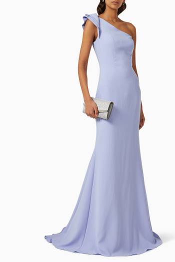hover state of One-shoulder Maxi Dress