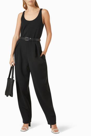 hover state of Gage Jumpsuit in Stretch Jersey