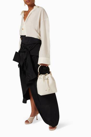 hover state of Bon Bon Bucket Bag in Leather