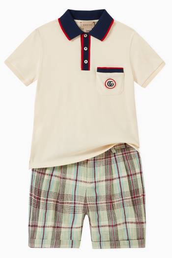 hover state of Polo Shirt in Cotton   