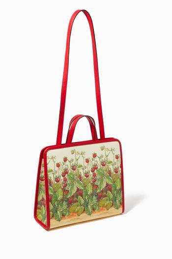 hover state of Fairies Strawberry Tote Bag