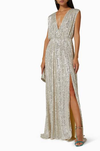 hover state of Nala Sequin Gown