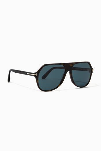 hover state of Hayes Sunglasses in Acetate  