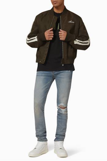 hover state of Bomber Jacket in Nylon 