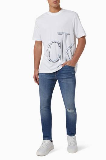 hover state of Monogram T-Shirt in Organic Cotton