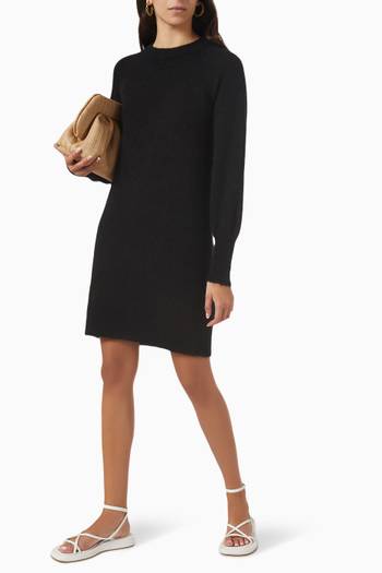 hover state of Lulu Knit Mini Dress in Wool Blend