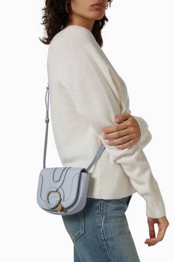 hover state of Mini Hana Crossbody Bag in Leather