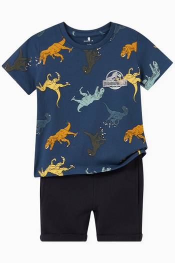 hover state of Jalil Jurassic World T-shirt in Cotton