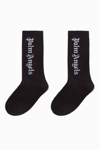 hover state of Logo Socks in Cotton Blend