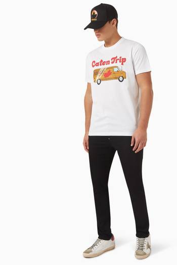 hover state of Caten Trip T-shirt in Cotton