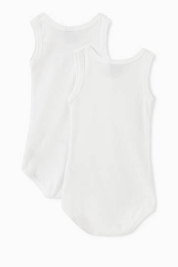 hover state of 2-Pack Bodysuits in Cotton 