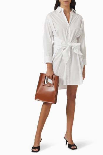 hover state of Norah Shirt Dress in Cotton