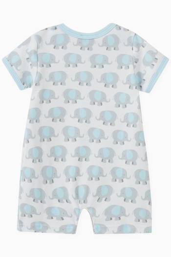 hover state of Lil' Peanut Elephant Bodysuit in Cotton