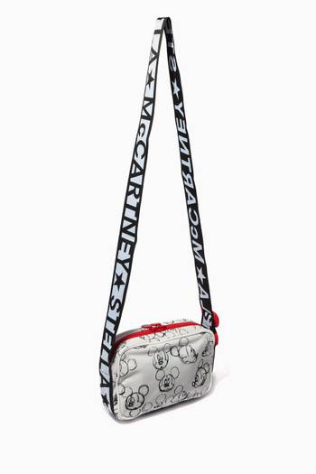 hover state of x Disney Mickey Mouse Crossbody Bag in Recycled Polyester