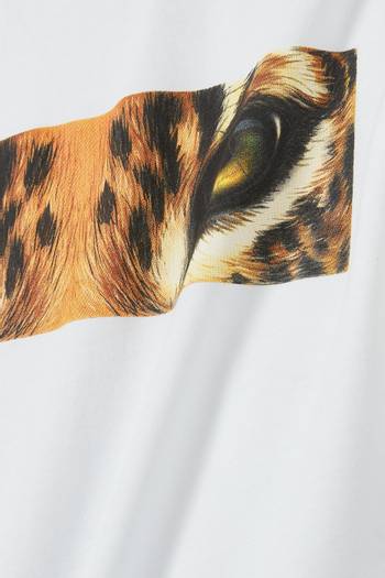 hover state of Leopard T-shirt in Cotton