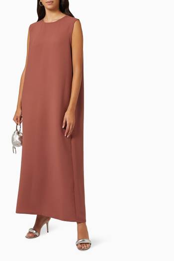 hover state of Sleeveless Maxi Dress
