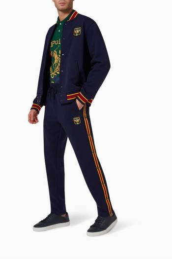 hover state of Uni Crest Logo Sweatpants in Cotton Terry